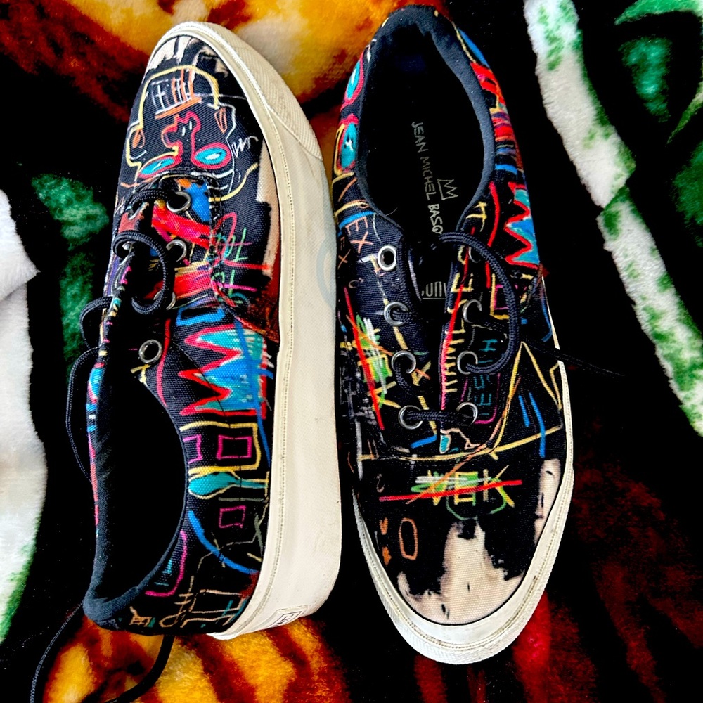 Converse x Basquiat Skidgrip Shoes